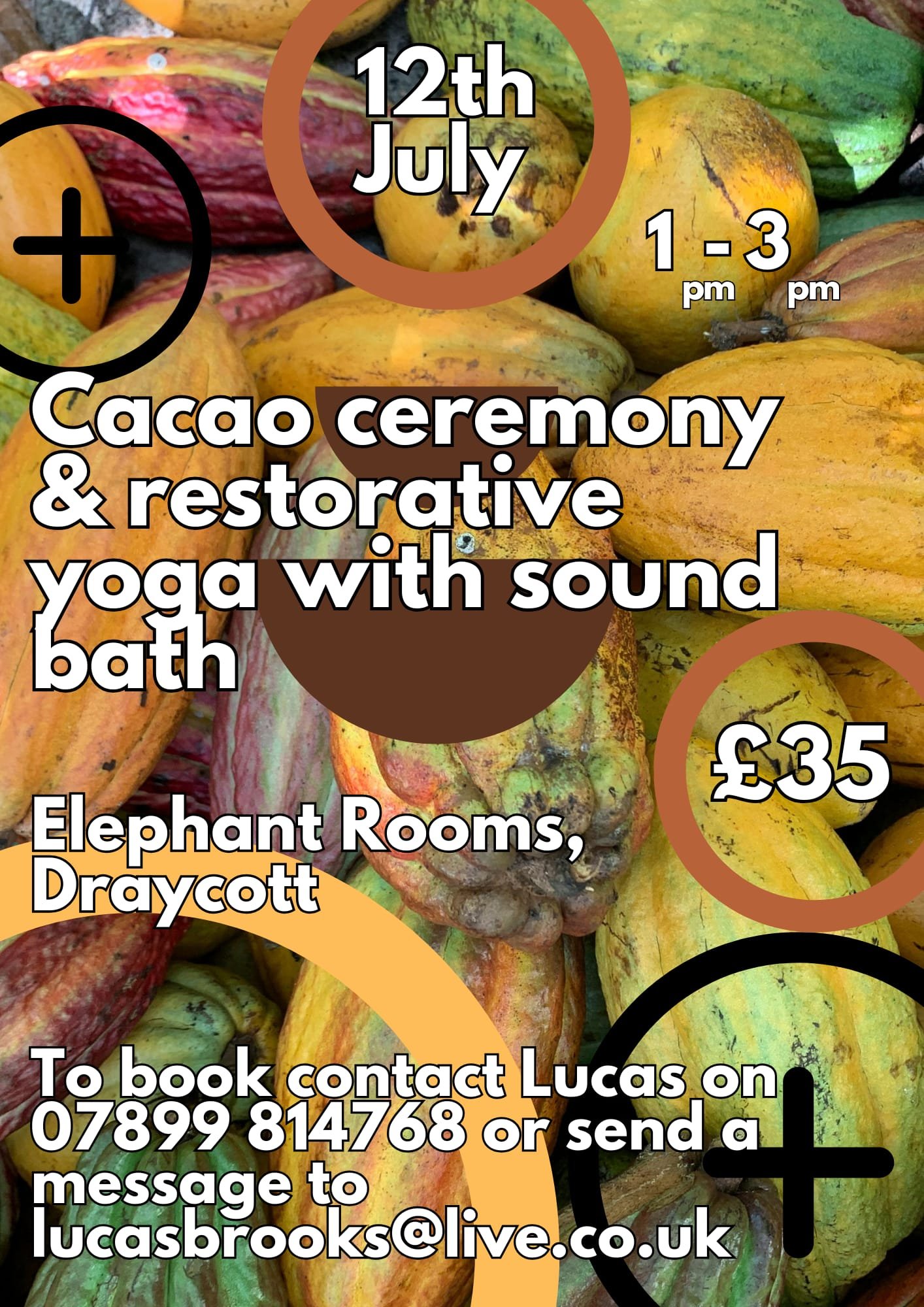 Cacao Ceremony &amp; Restorative Yoga with Sound Bath