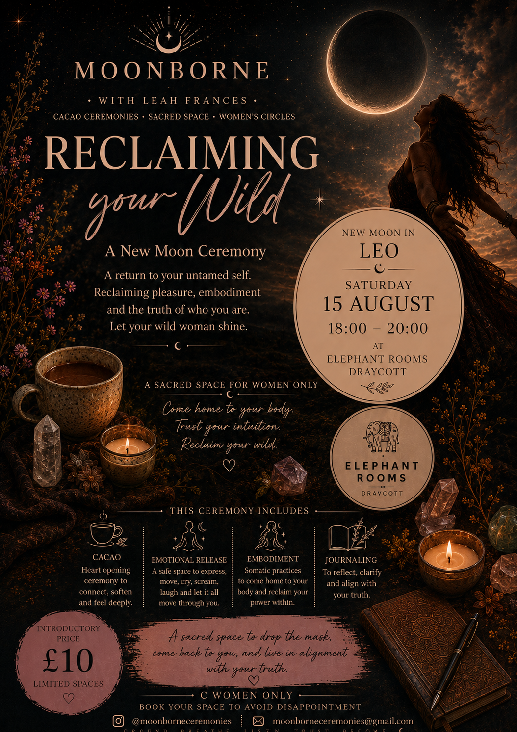 Reclaiming Your Wild - A New Moon Ceremony 