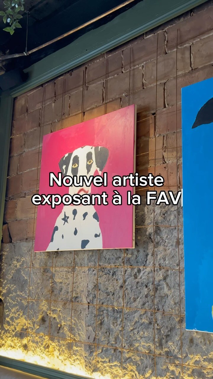 🎨 Nouvel accrochage à la FAV !
On accueille cette semaine les œuvres de @justinvancooten : couleurs brutes, textures vives, énergie directe.
Viens les découvrir en vrai au resto, et plonge un peu plus dans son univers sur