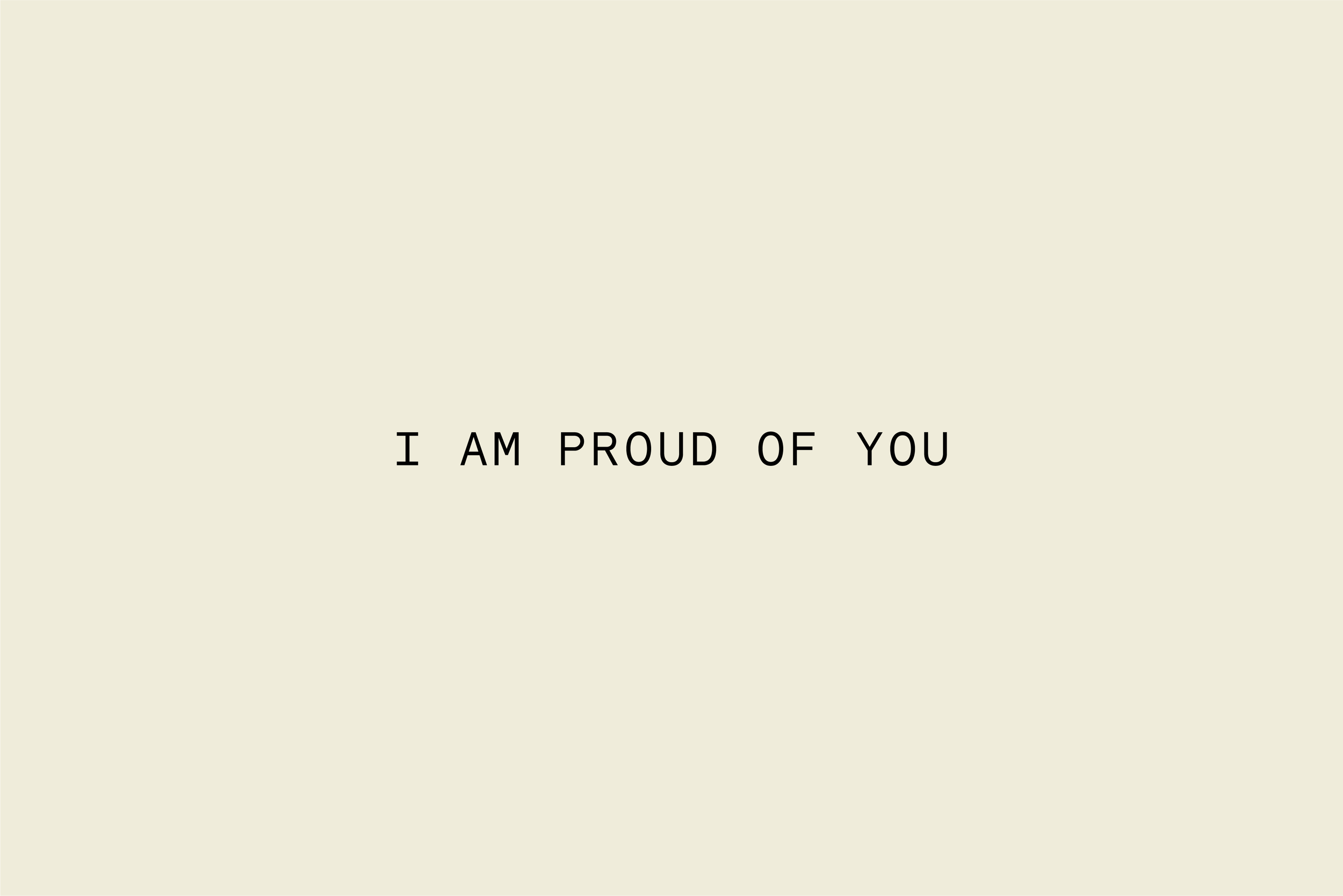 A letter to the unstoppable