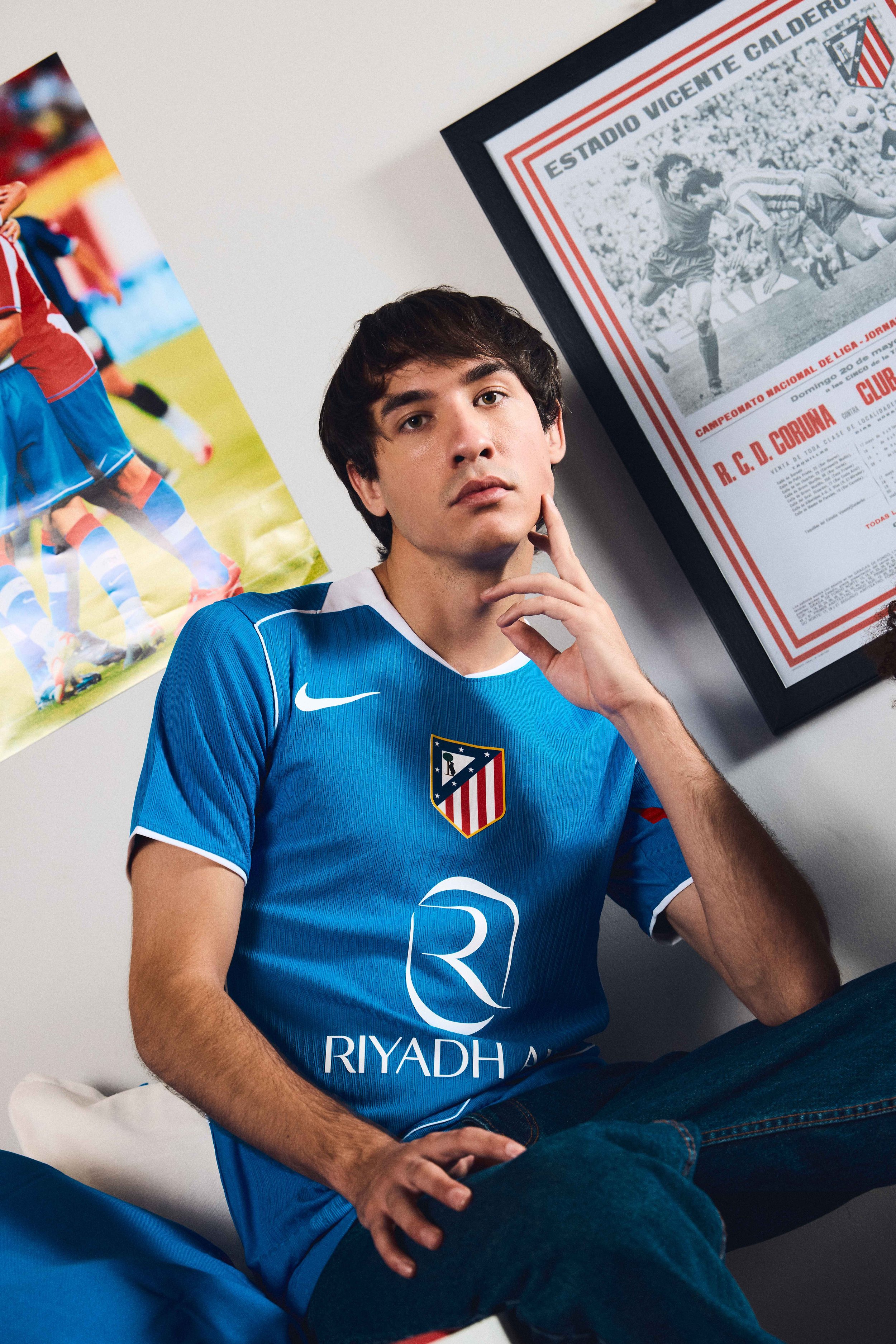 Atletico de Madrid Third Kit campaign photography by Juanma Jmse