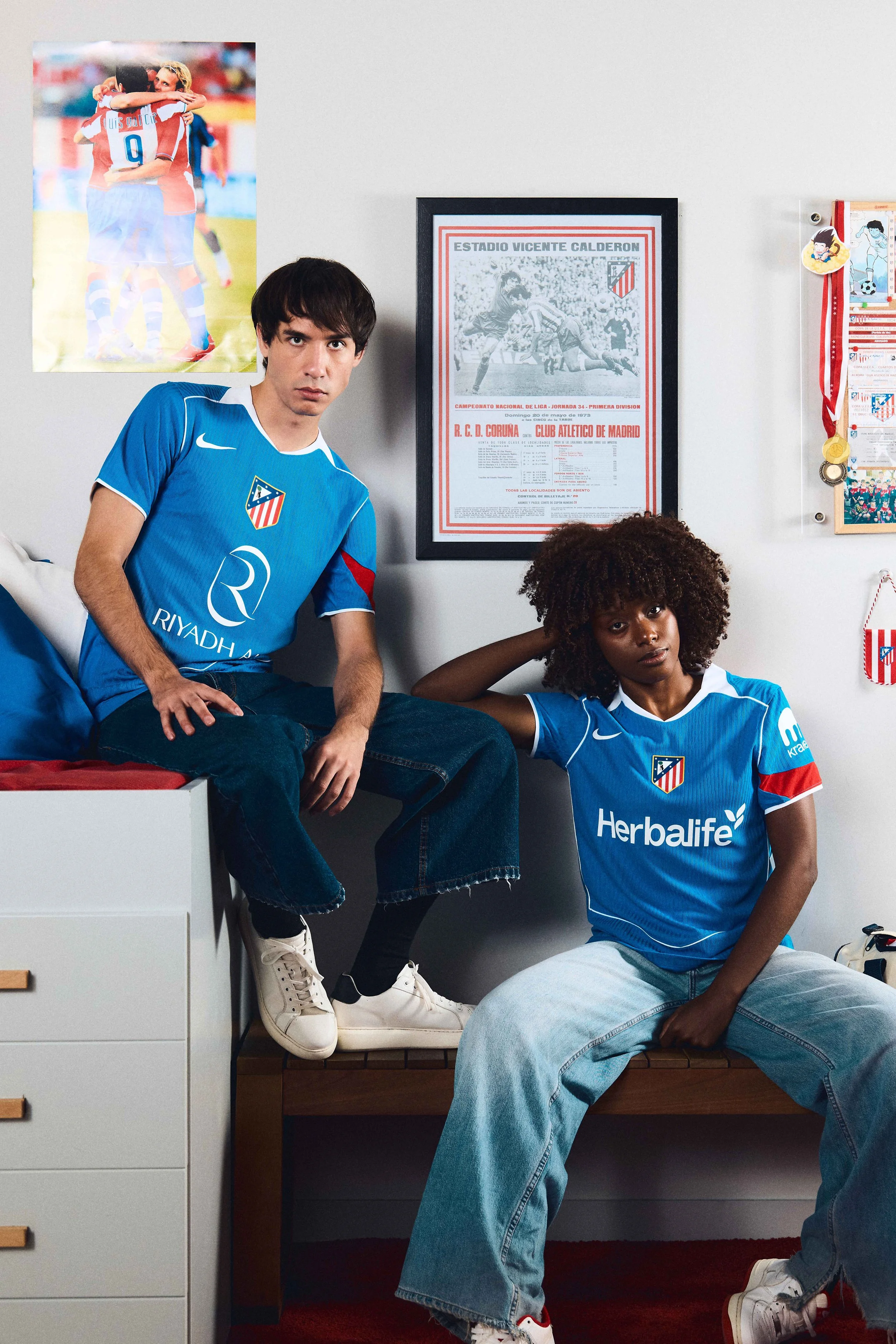 Atletico de Madrid Third Kit campaign photography by Juanma Jmse