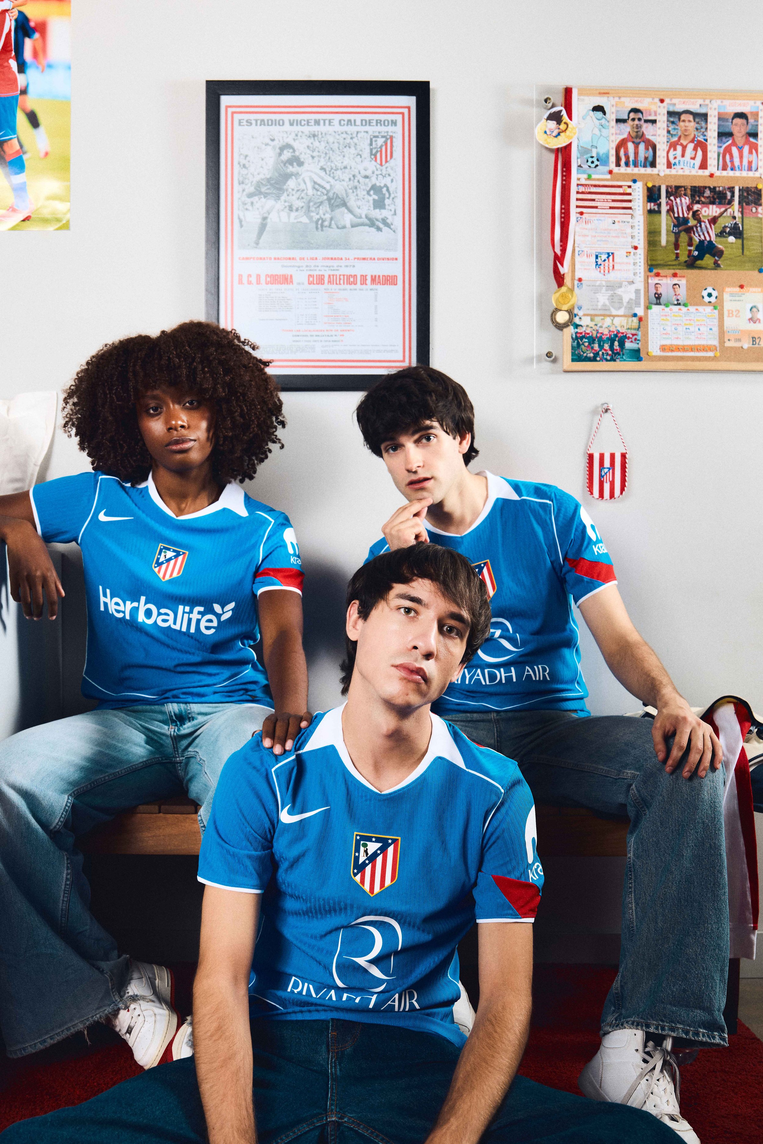 Atletico de Madrid Third Kit campaign photography by Juanma Jmse