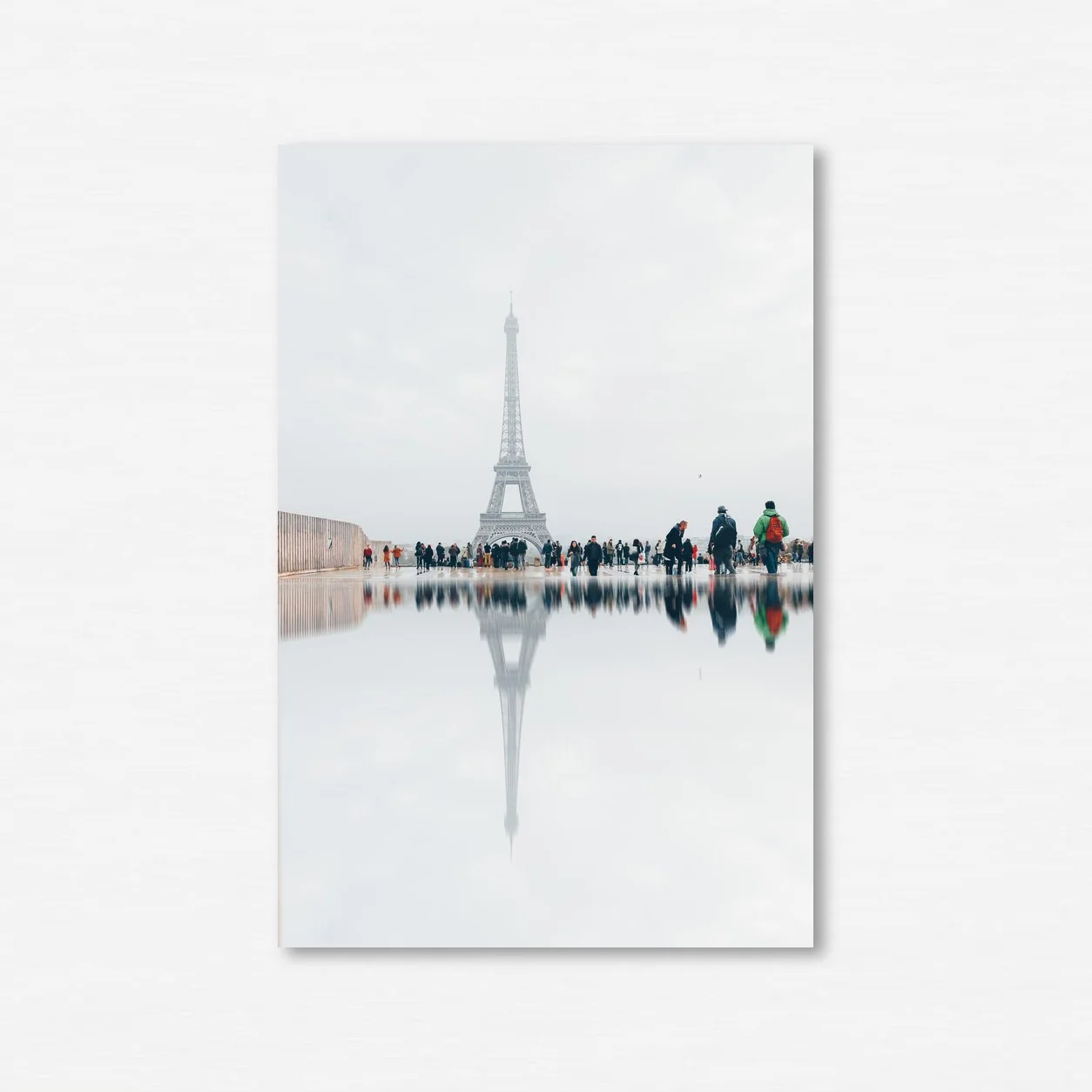 Reflections, Paris 2018 — full Fine Art print mockup.
