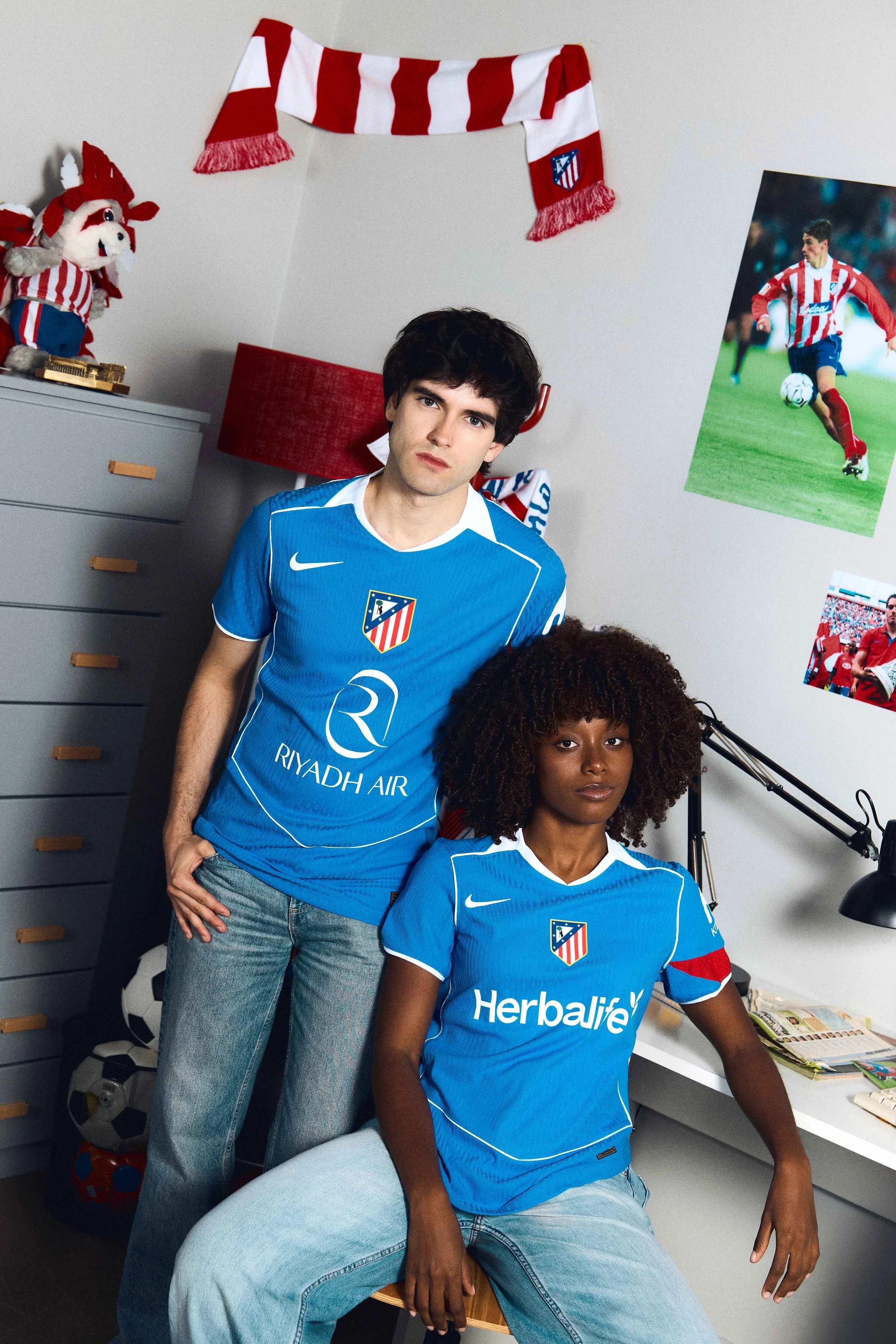 Atletico de Madrid Third Kit campaign photography by Juanma Jmse