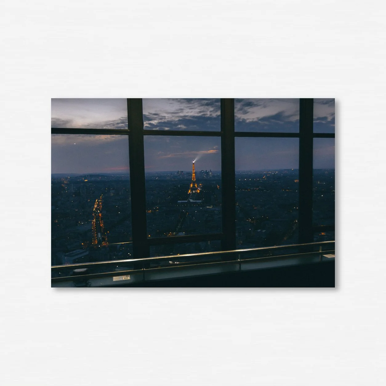 After Dark, Paris 2021 — detail of the original photograph.