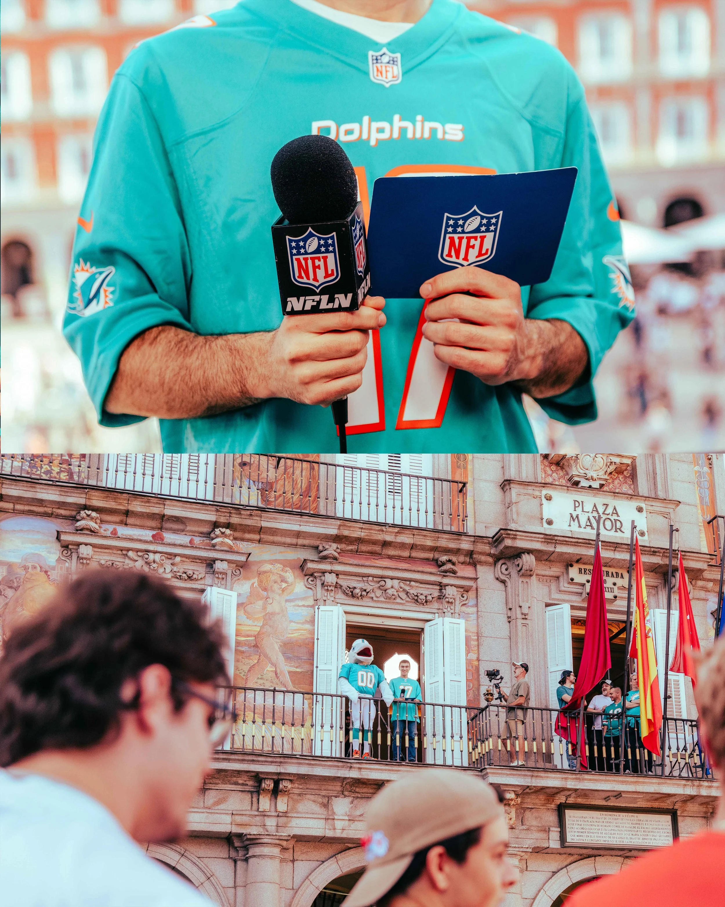 Miami Dolphins NFL Draft sports photography by Juanma Jmse