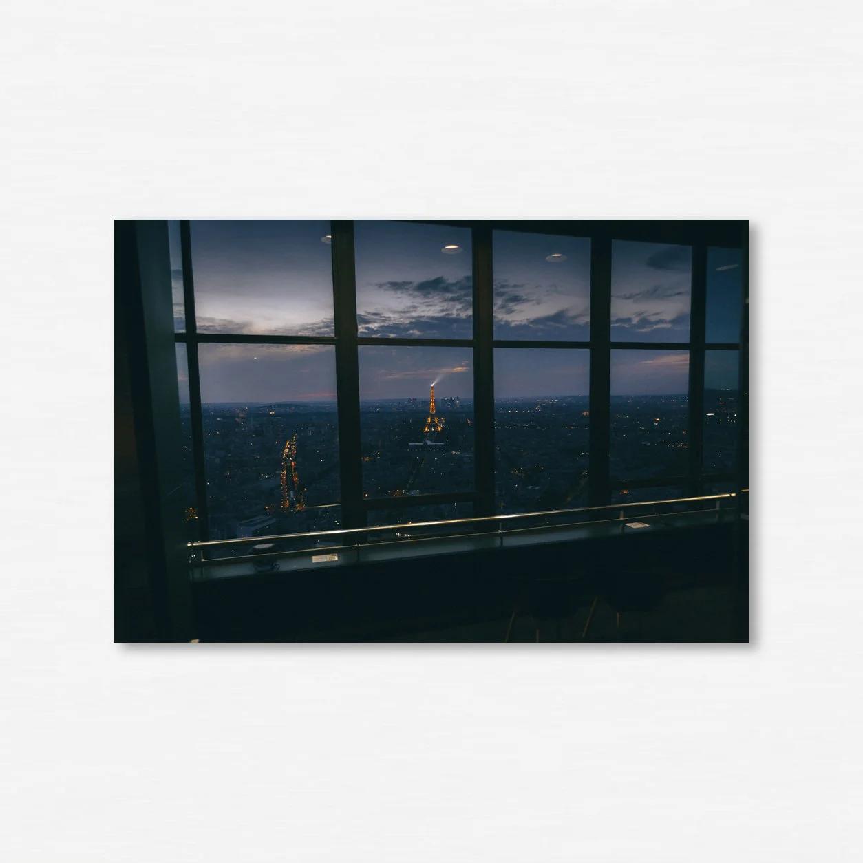 After Dark, Paris 2021 — full Fine Art print mockup.