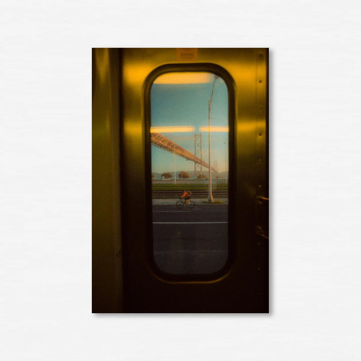 Through the Window, Lisbon 2021 — full Fine Art print mockup.