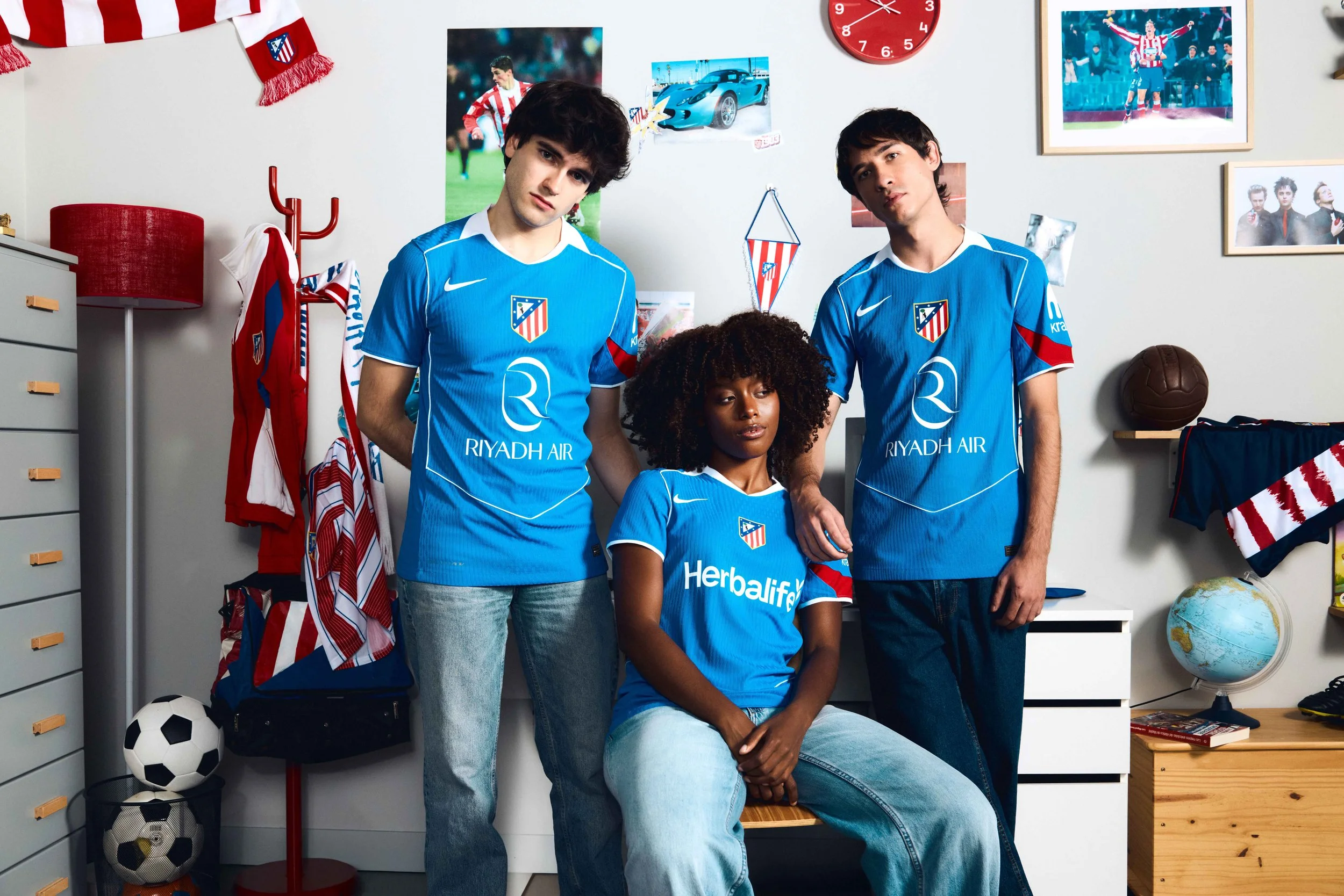 Atletico de Madrid Third Kit campaign photography by Juanma Jmse