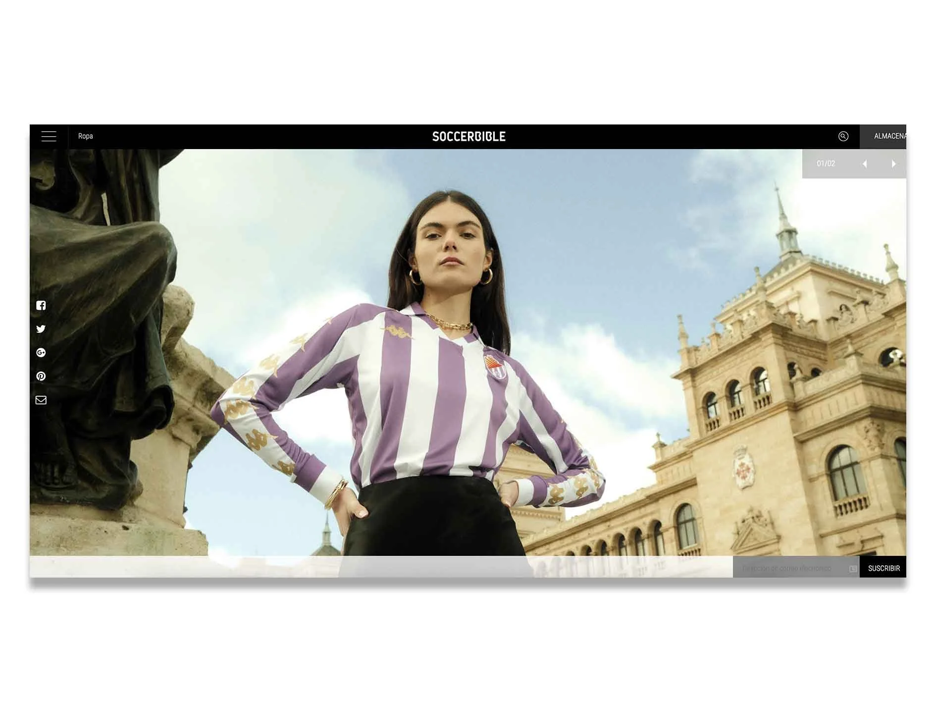 Real Valladolid football campaign photography by Juanma Jmse