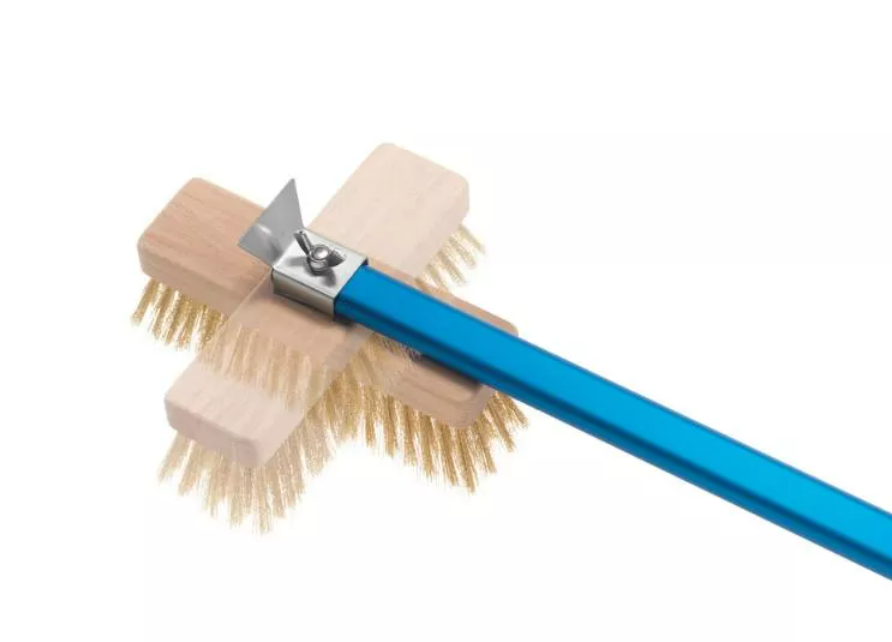 Professional Pizza Oven Brush Ash Scraper Household Grill Brass Cleaning  Brush