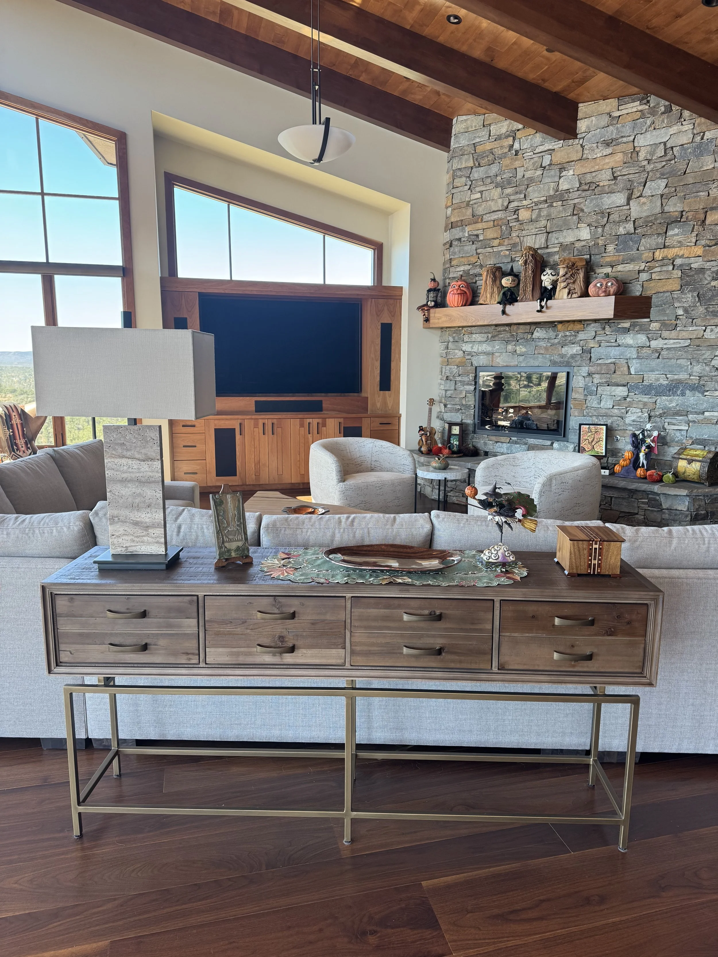 Cleaning in The Preserve subdivision in Prescott AZ