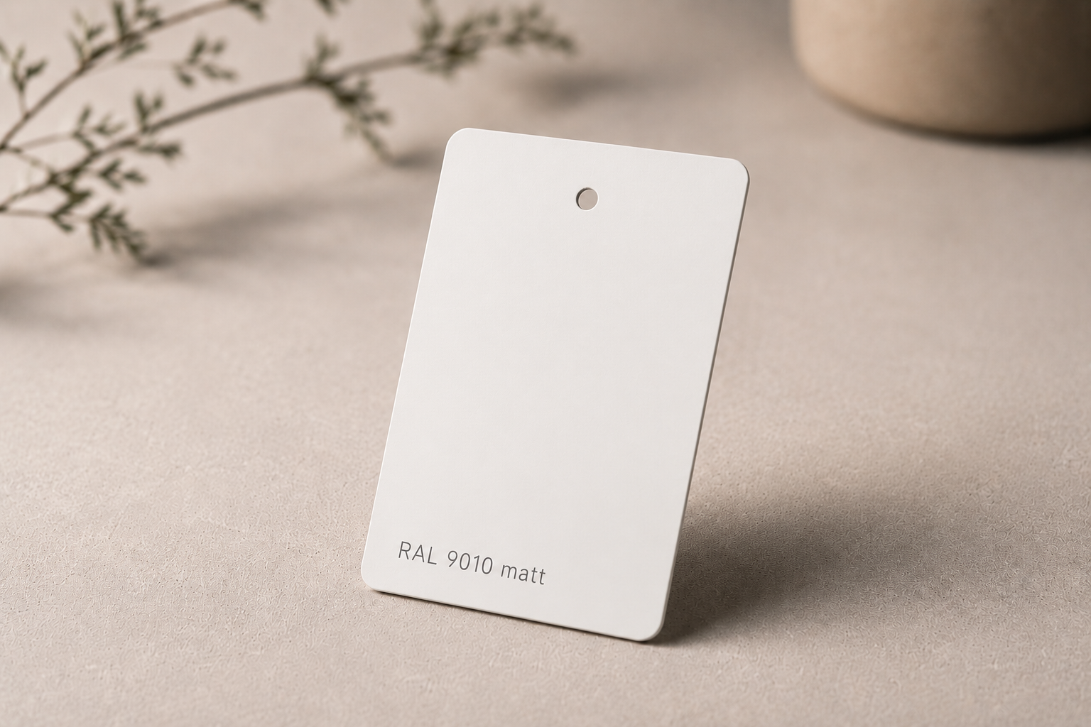 RAL 9010 Matt