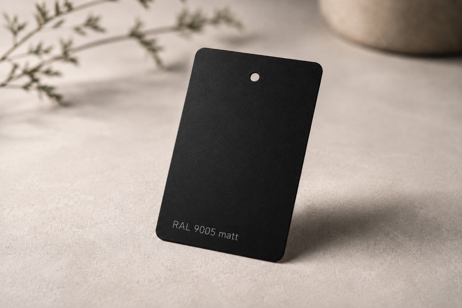 RAL 9005 Matt