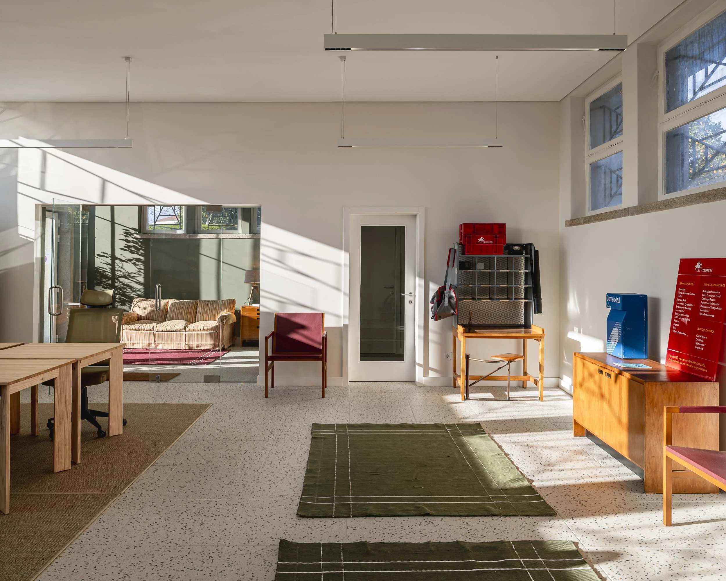 Estação de Correios de Medelim convertida em espaço de coworking