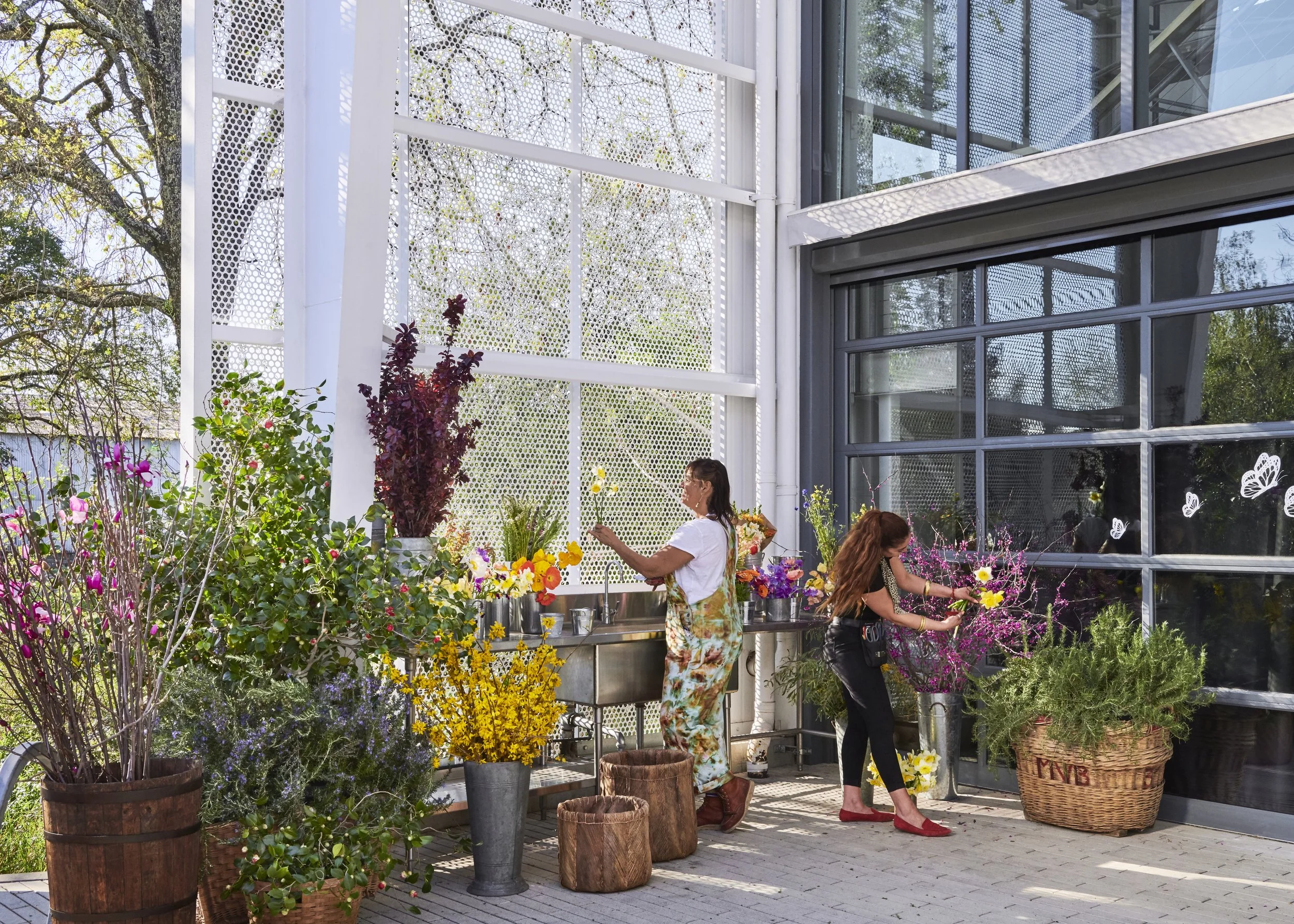 Community and outdoor gatherings at Little Saint