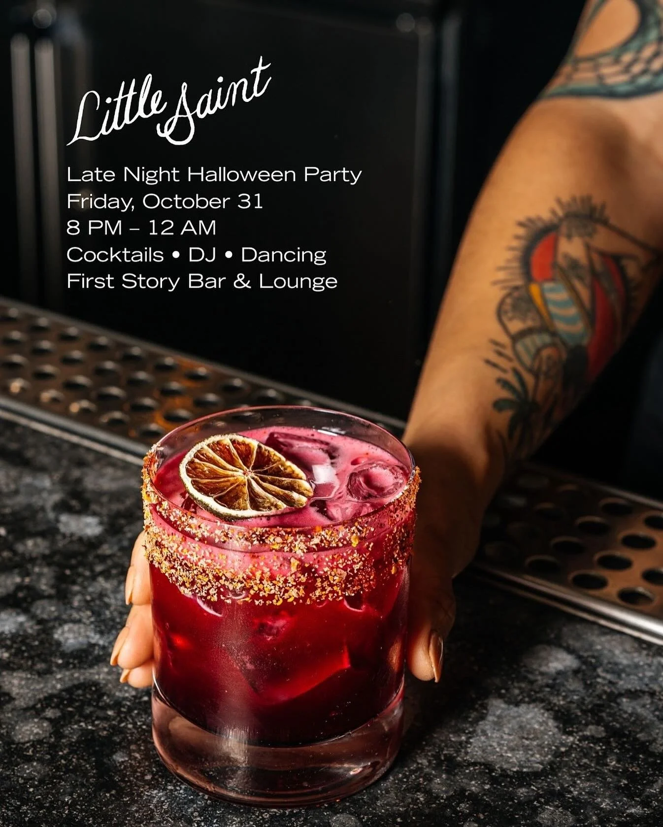 ✨ We&rsquo;re getting into the spooky spirit with a late-night Halloween party right here on North Street. DJs BianKa and SabreeN will be spinning vinyl from 8 PM until the witching hour (12 AM). Sip cocktails, dance, and let the night cast its spell