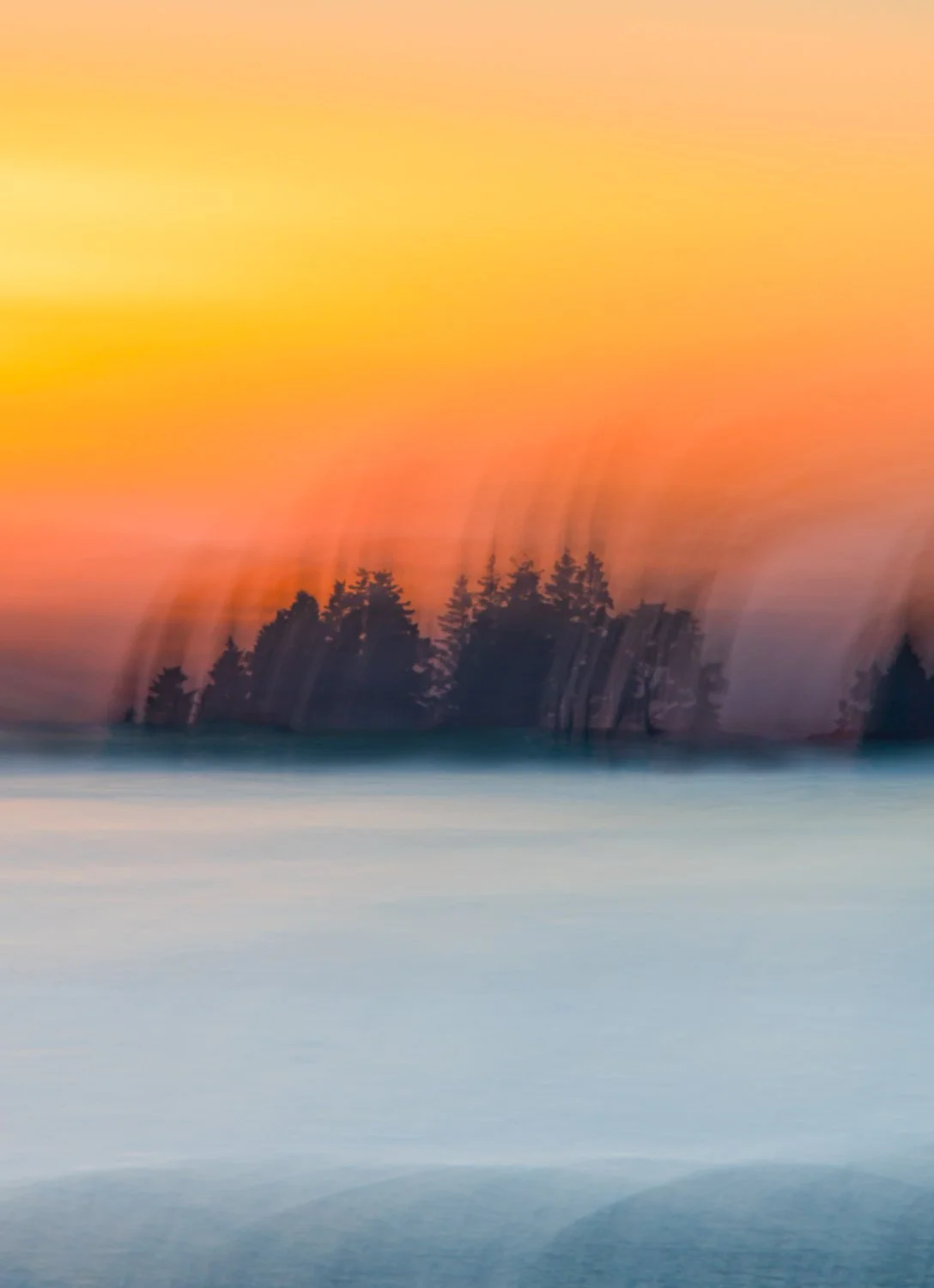 ICM sunset seascape