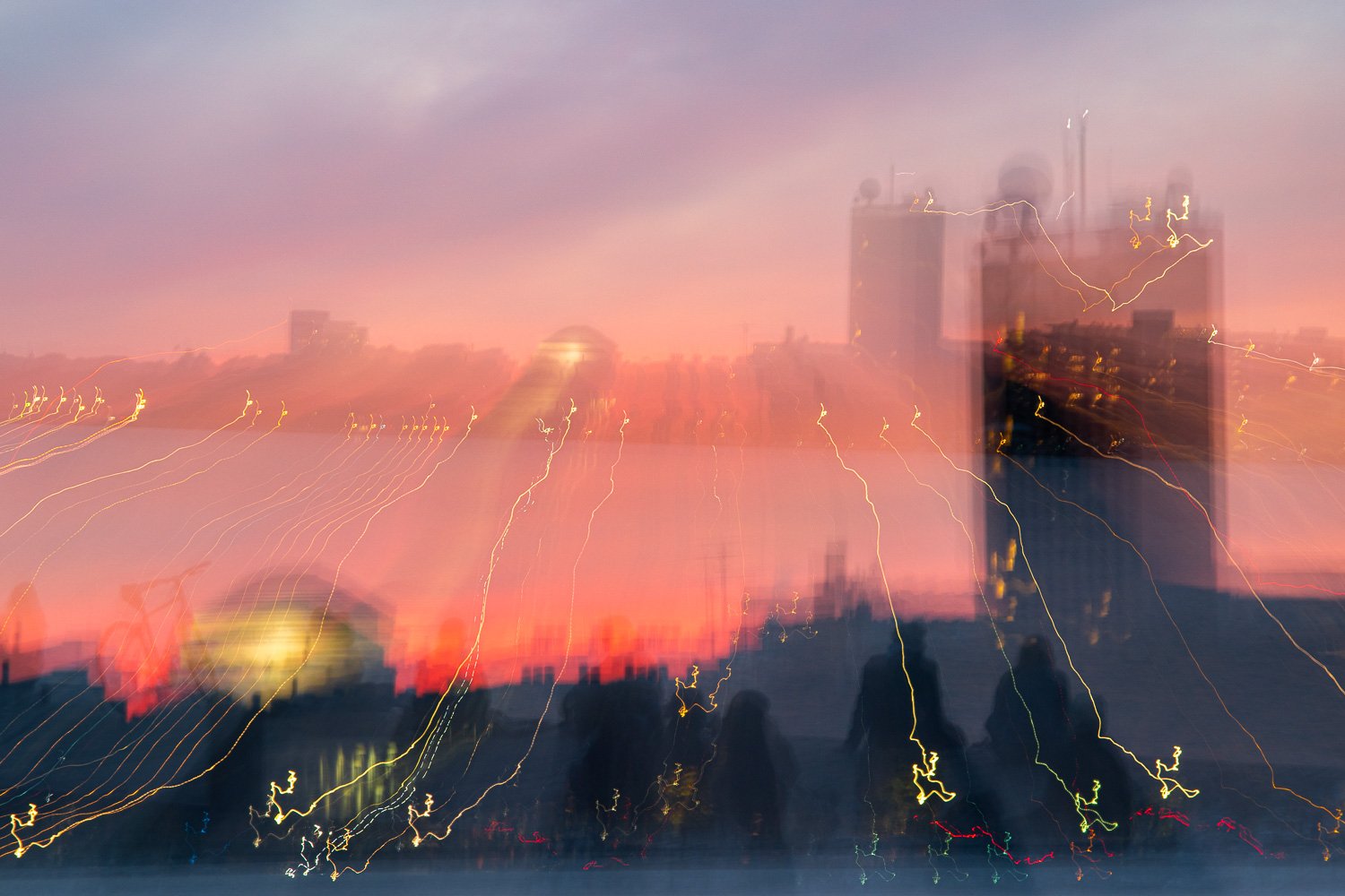 Sunset over the Charles