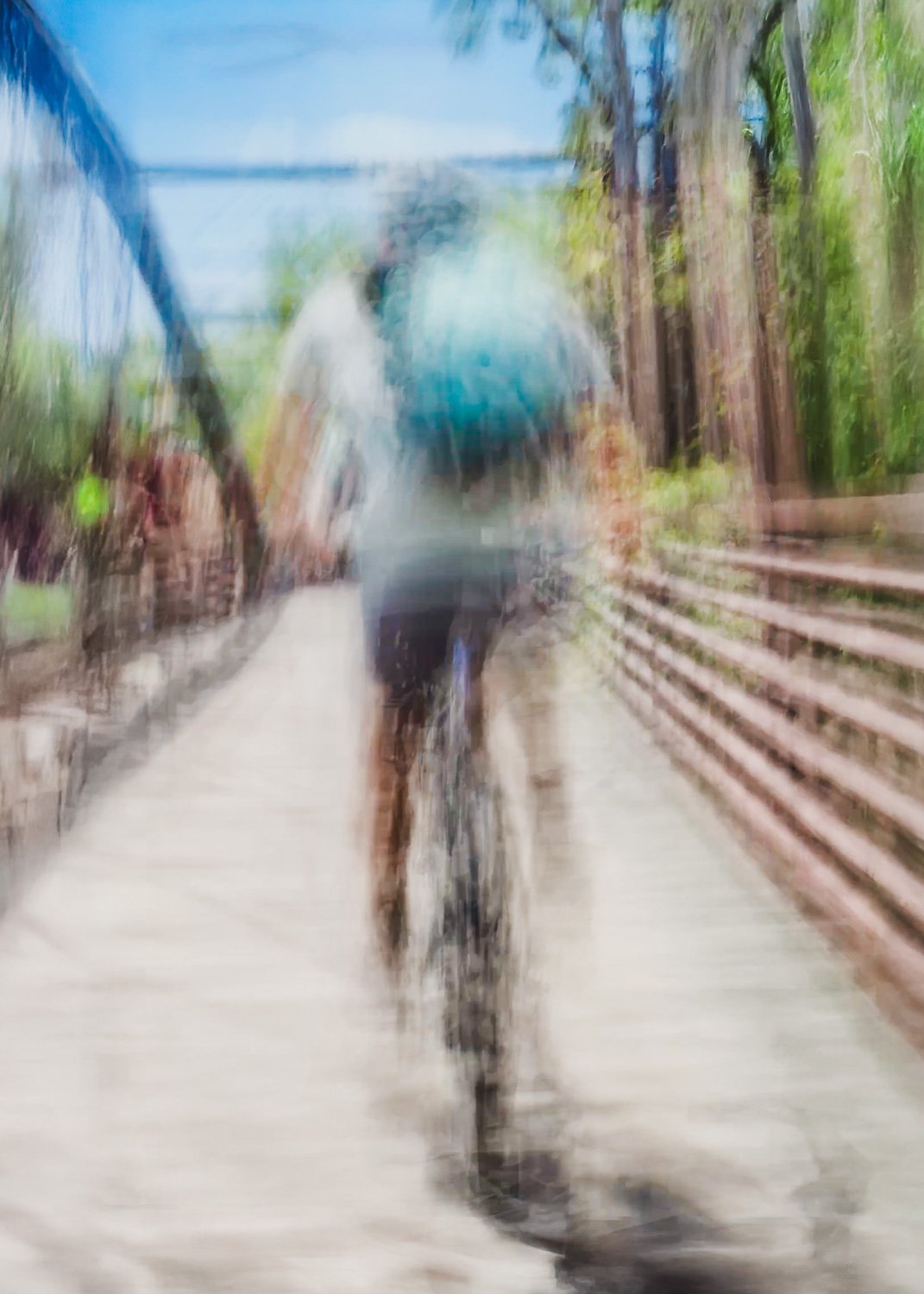  followICM to the extreme.  In this case my phone was mounted to my bicycle and the capture initiated by a remote release - all whilst trying my best to follow the movement of the subject. 