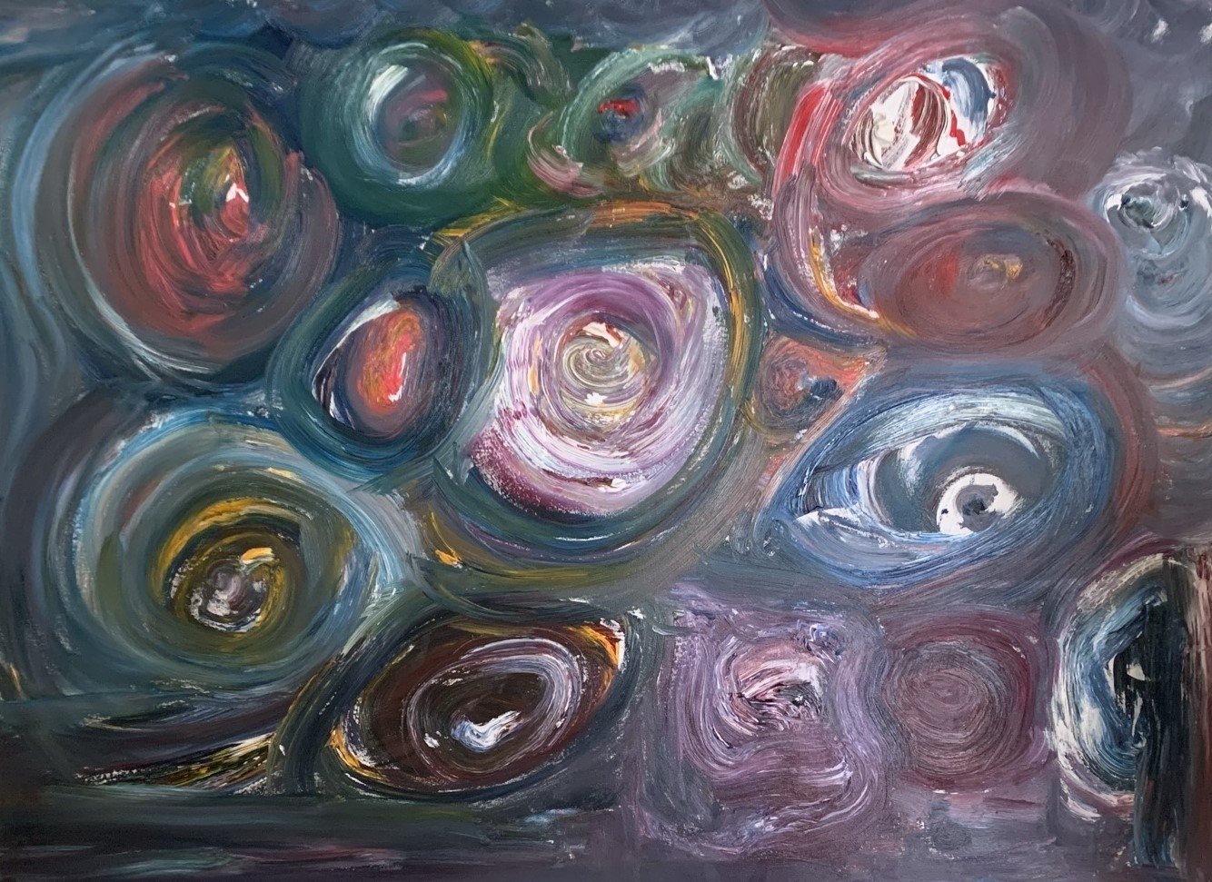 Bourbon on the Rocks. Inspired by... you guessed it. Painted by Herb Fillmore III