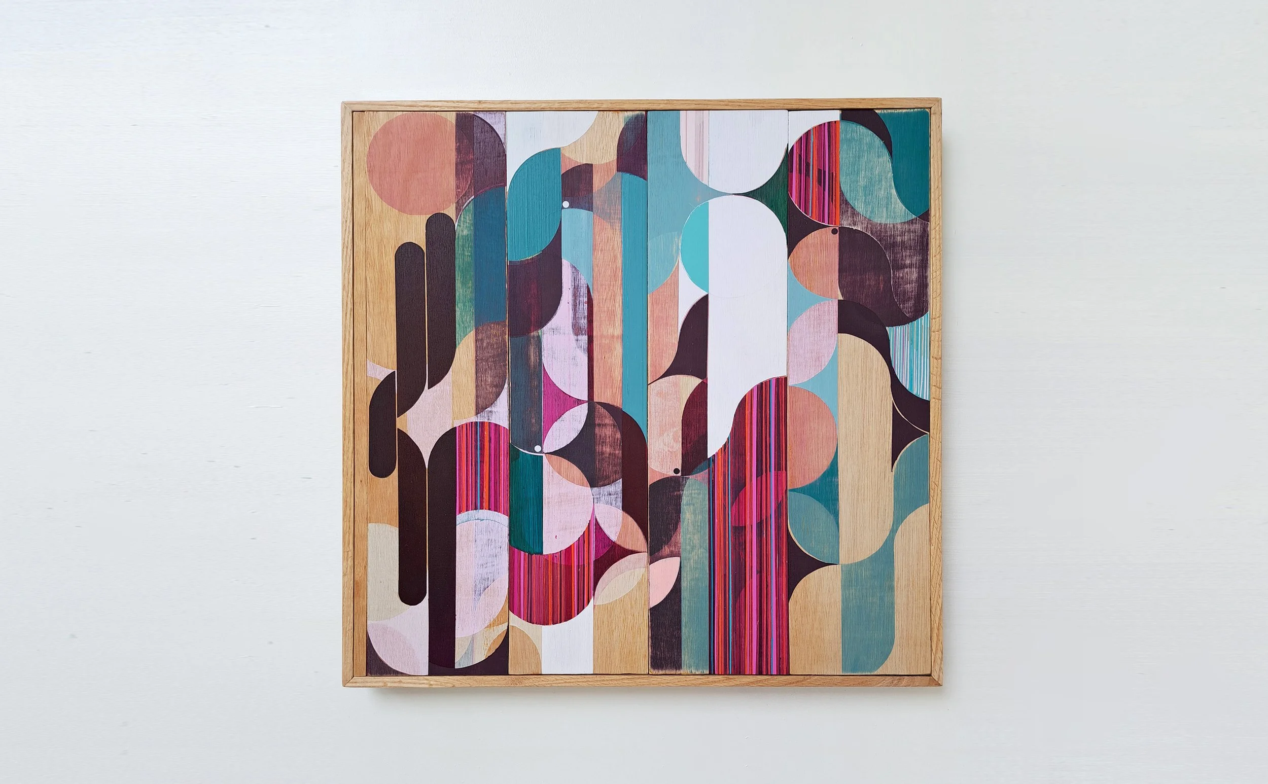 Relayer is an abstract painitng by Jeremy Morgan