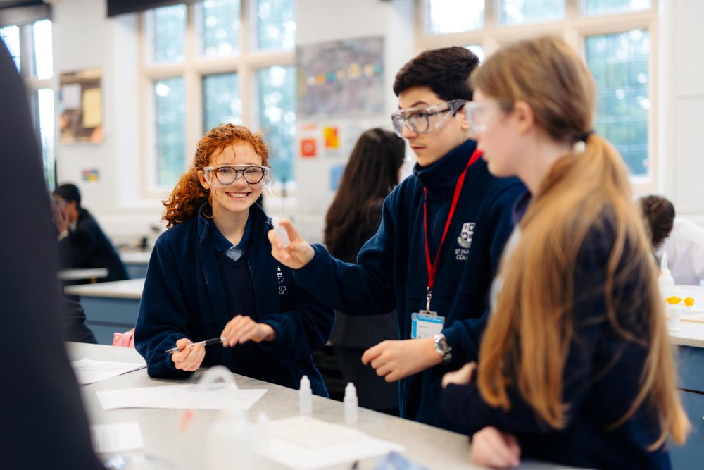 St Mary's College put to the test with Chemistry activity at Hymers College.jpg