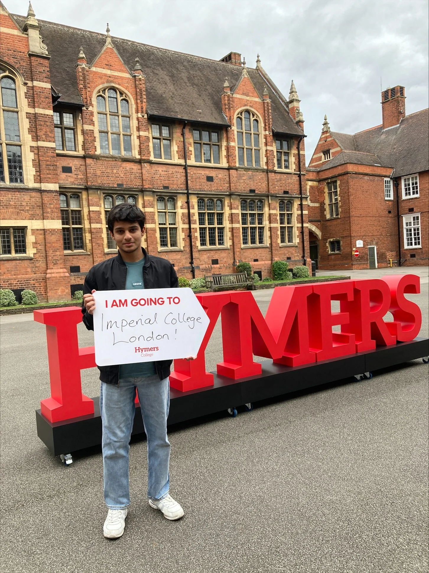 Muhammad achieved 3 A*s and an A