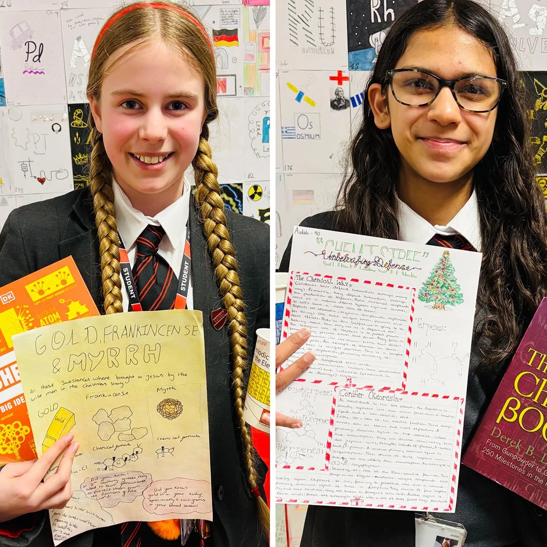 Christmas Chemistry Challenges