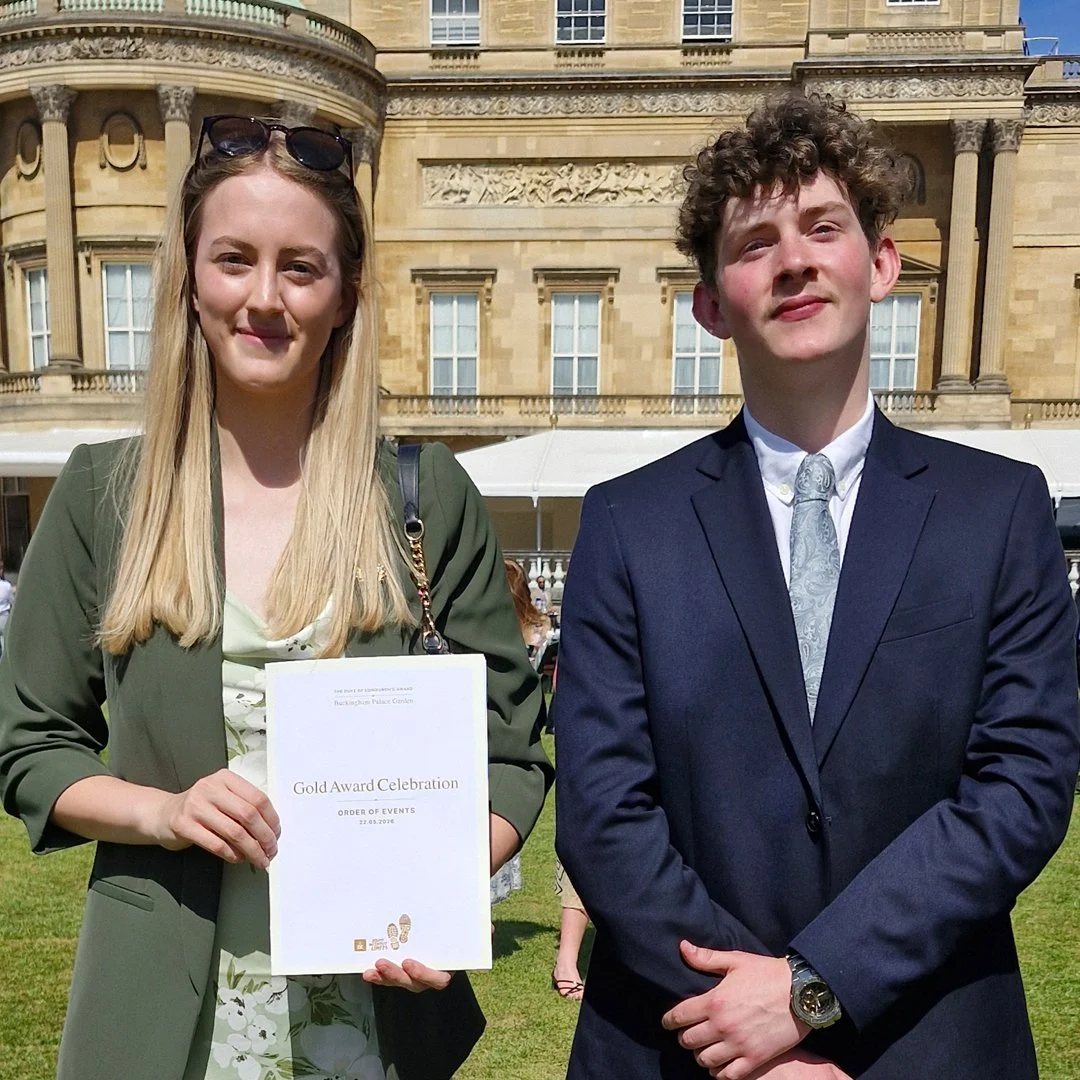 Duke of Edinburgh Gold Awards for Emily and Chris