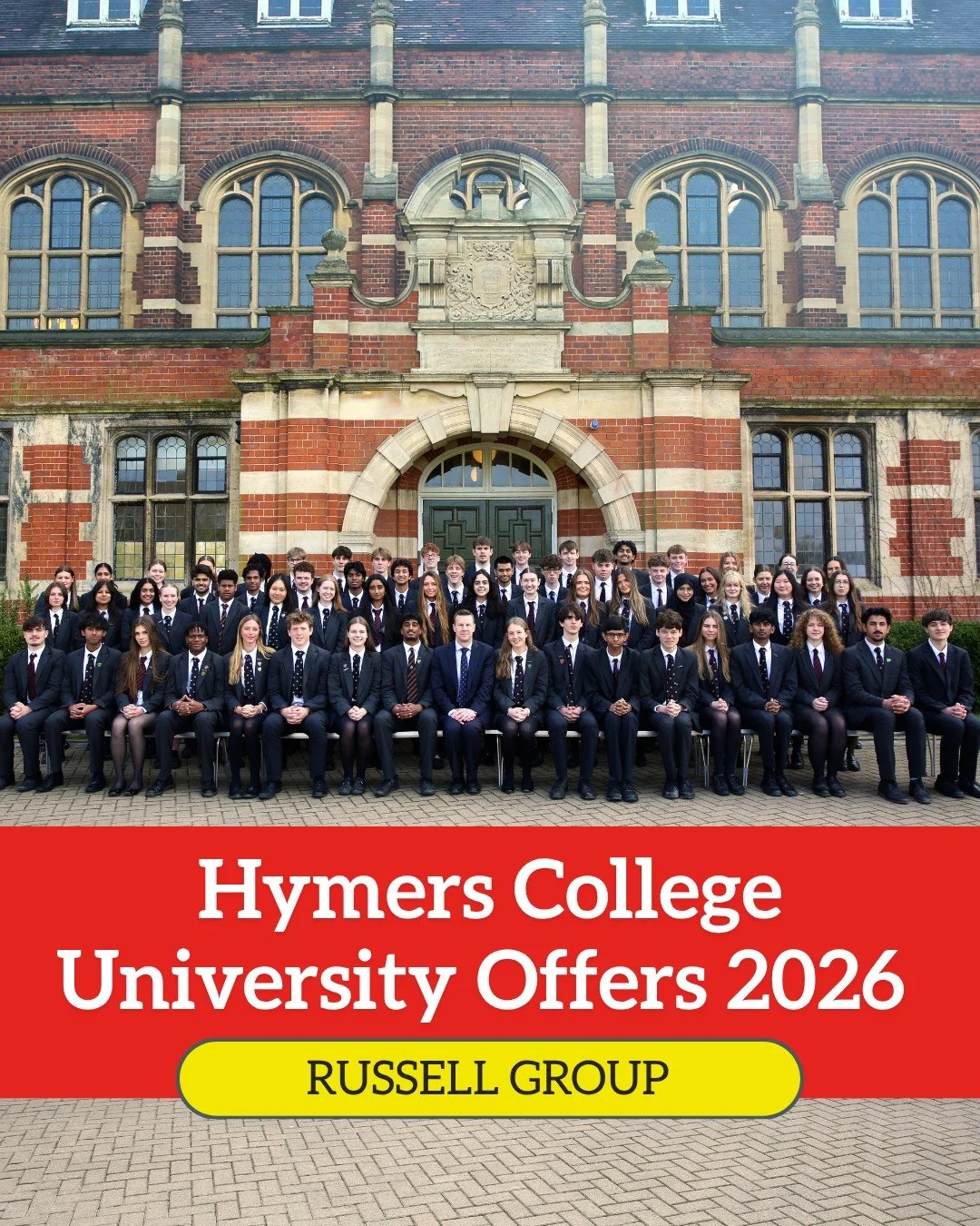 Year 13 may now be on exam leave, but there's still time for us to reflect on the success they've already had, with an impressive number of offers from Russell Group universities. 

⭐Students received offers from ALL 22 of the Russell Group universit