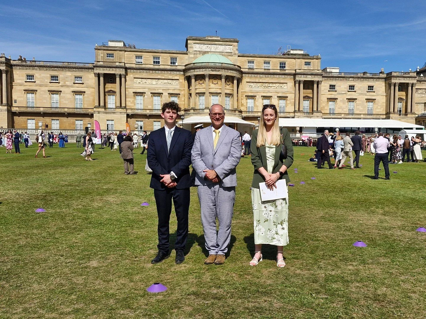 We are incredibly proud of Chris and Emily who were invited to Buckingham Palace this week to celebrate completing their Gold @DofEUK. They were joined by our Head of Physics, Mr Young, who attended as their centre representative.

Reaching Gold is a