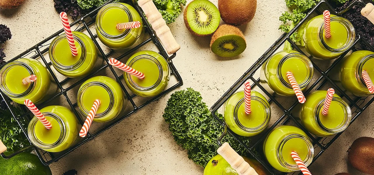 Fresh juice and kiwis - Hymers catering