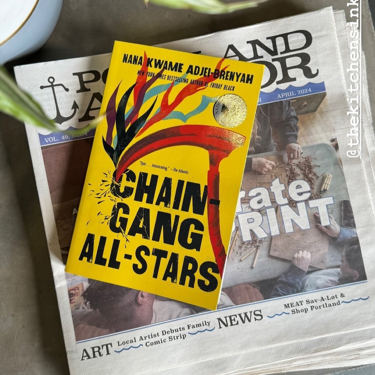 What were your final thoughts on Chain Gang All-Stars?

I personally thought this was so well done. It was gut and heart wrenching, incredibly difficult material, and I appreciated that it reaffirmed my belief in abolition. 

As horrifying as it was,