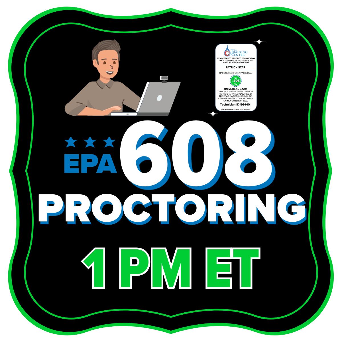 EPA 608 Live Proctoring