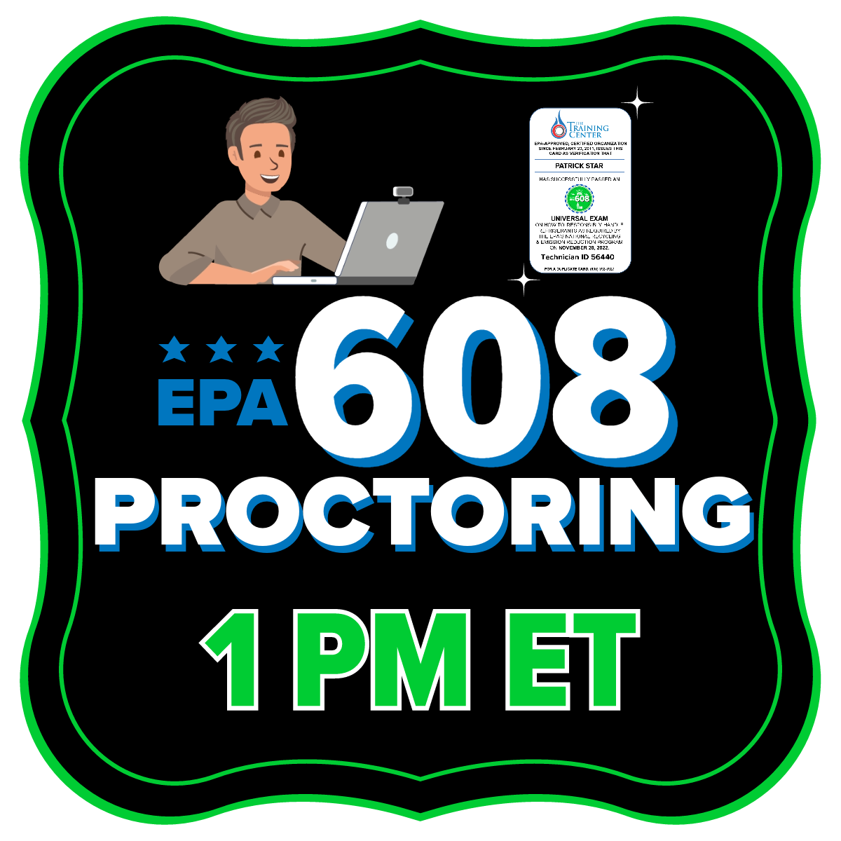 EPA 608 Live Proctoring
