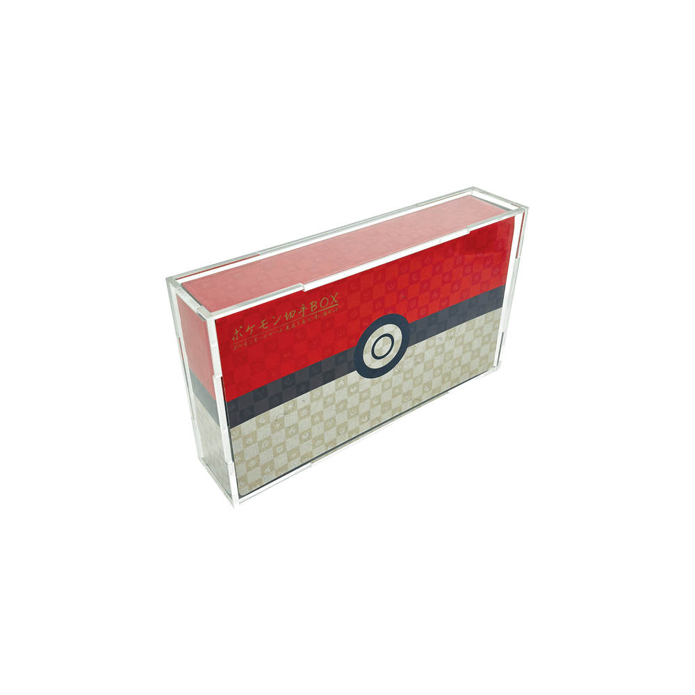 Acrylic Display Case for Pokemon Stamp Collection Box  Luna Fabrication