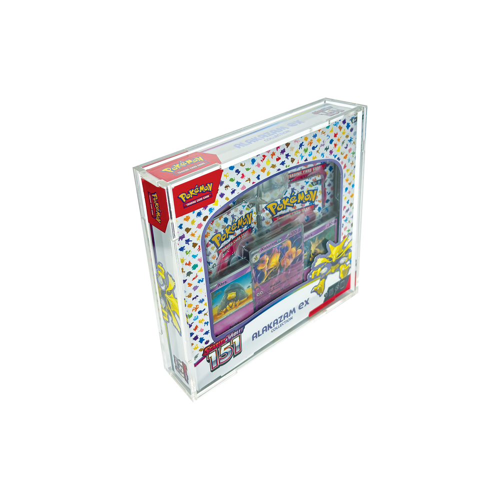 Press Fit Acrylic Display Case for Pokemon 151 Alakazam EX