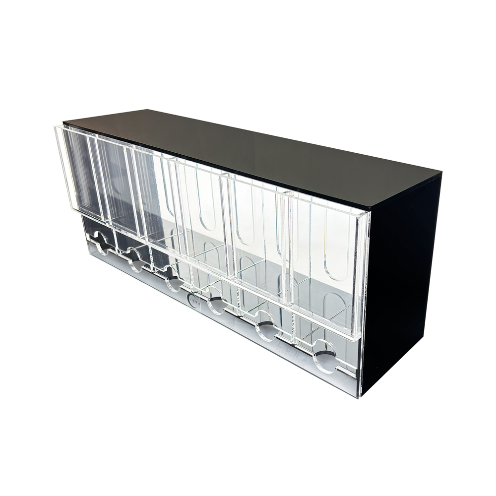 Acrylic Booster Pack Dispenser for TCG Packs (6 Slots) 3/16 inch