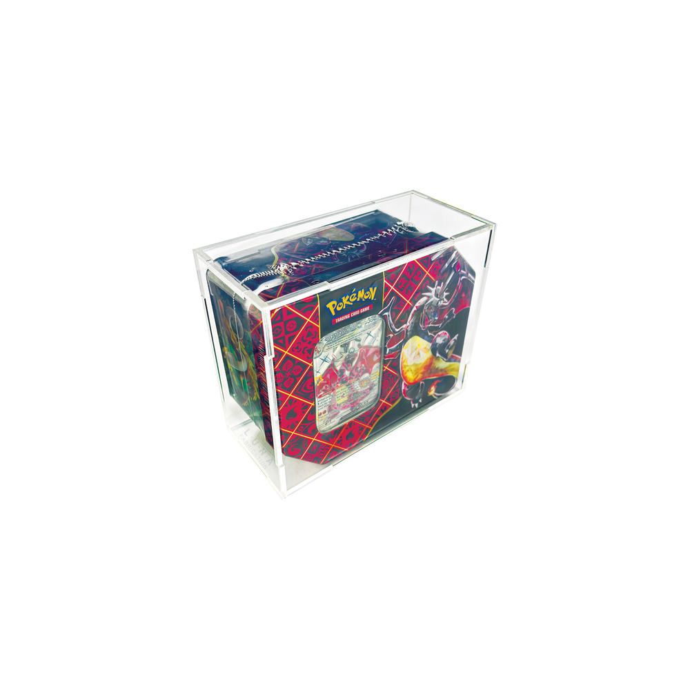 Acrylic Display Case for Pokemon Large Booster Tin  Luna Fabrication