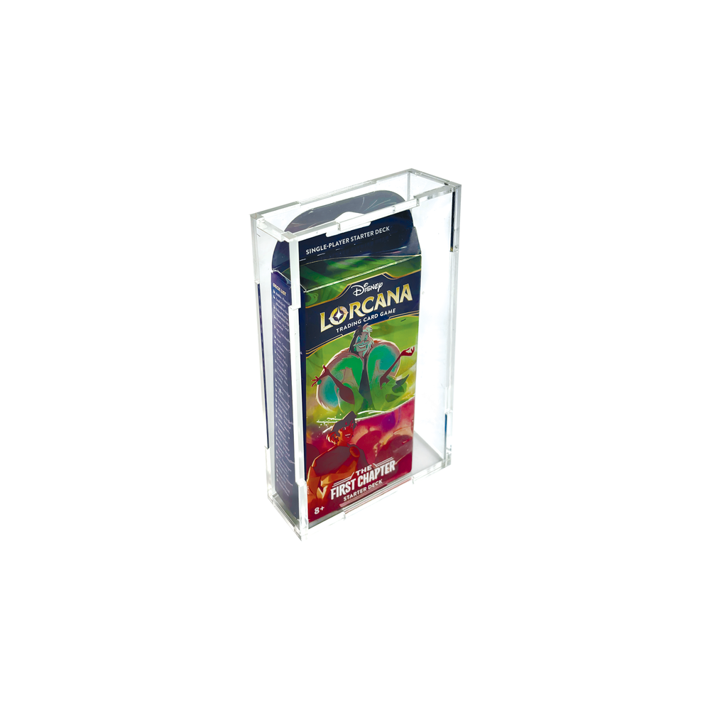 Acrylic Display Case for Disney Lorcana Starter Deck  Luna Fabrication