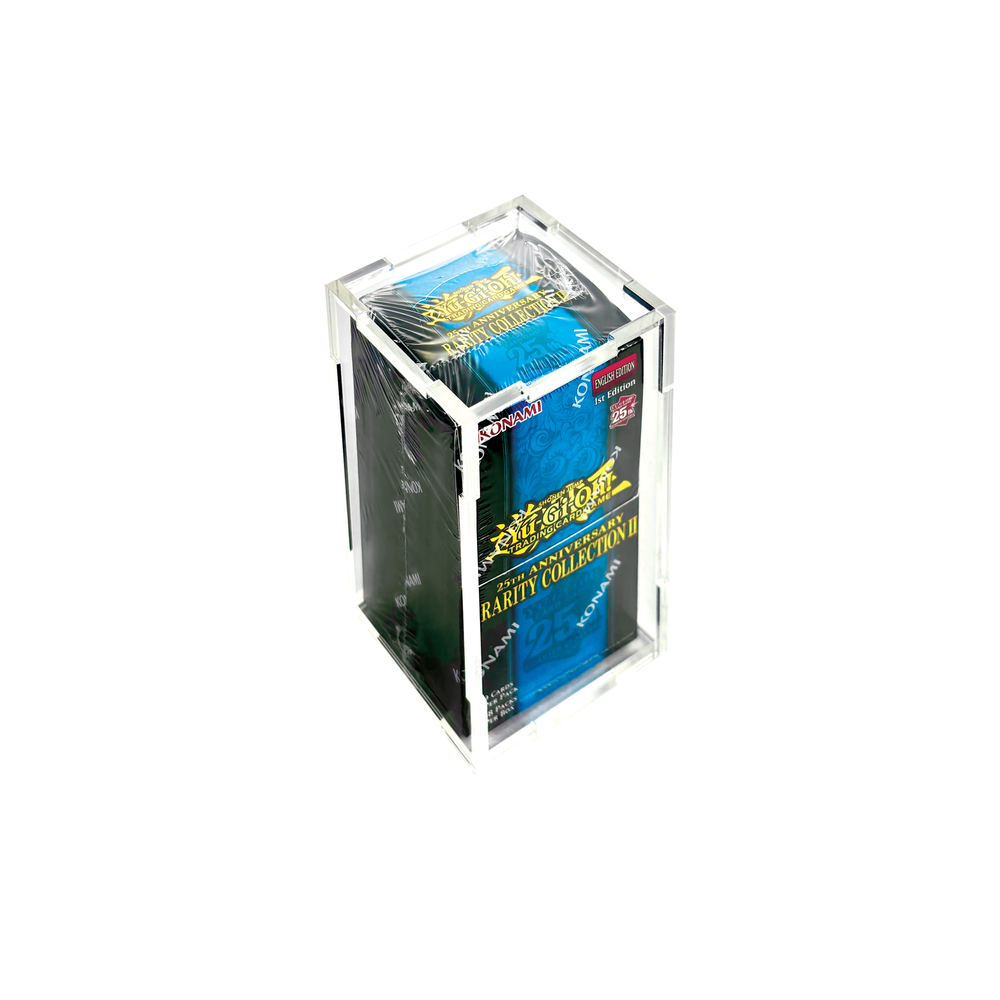 Acrylic Display Case for Yu-Gi-Oh! 25th Anniversary Rarity Collection II   Luna Fabrication