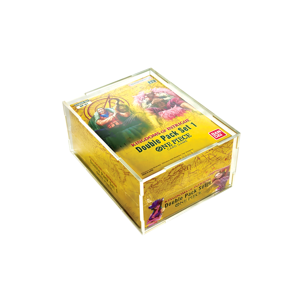 Acrylic Display Case for One Piece Double Pack Retail Case  Luna  Fabrication