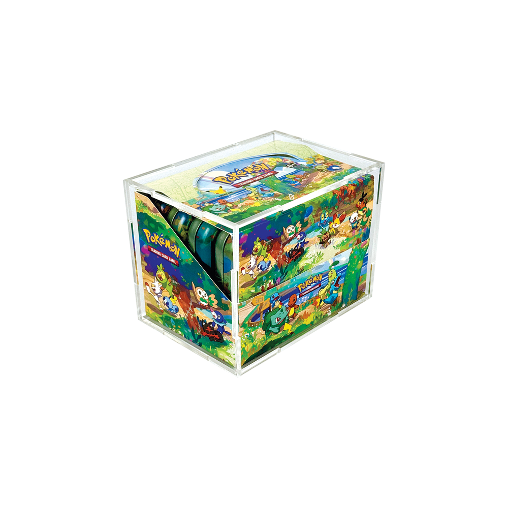 Acrylic Display Case for Pokmon Celebrations Mini tin (8 Tin Retail Case)   Luna Fabrication