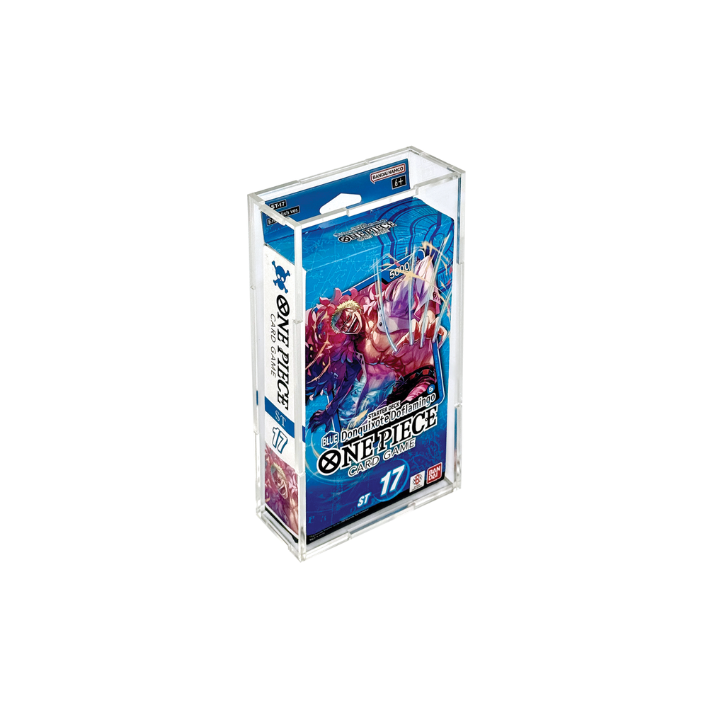 one piece card display case ER Acrylic Case Display for Bandai One Piece TCG Booster Box English – –  COLLECTION REALM main image 1