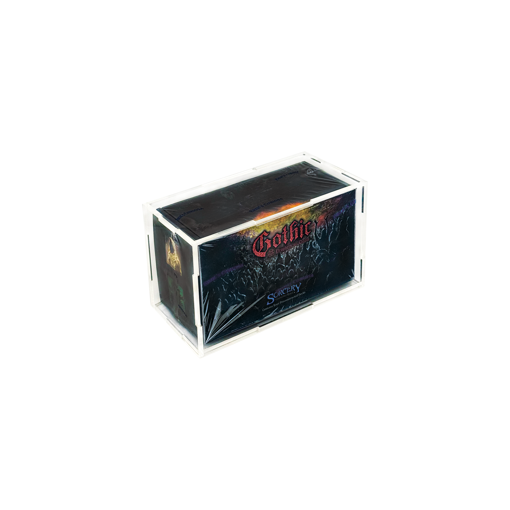 Acrylic Display Case for Sorcery Precon Deck Box