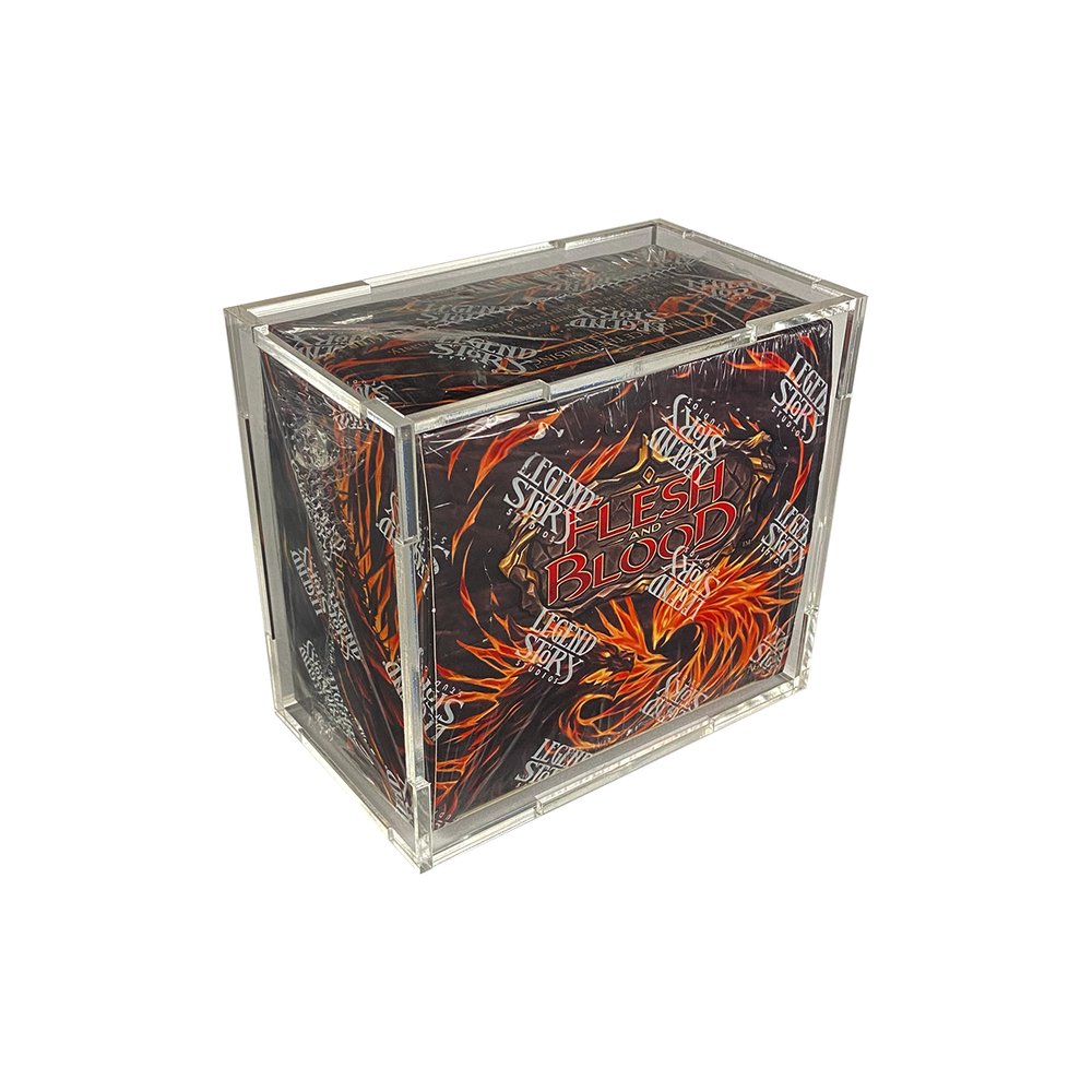 Flesh and Blood プロツアー横浜　デッキケース Acrylic Display Case for Flesh and Blood Booster Box — Luna