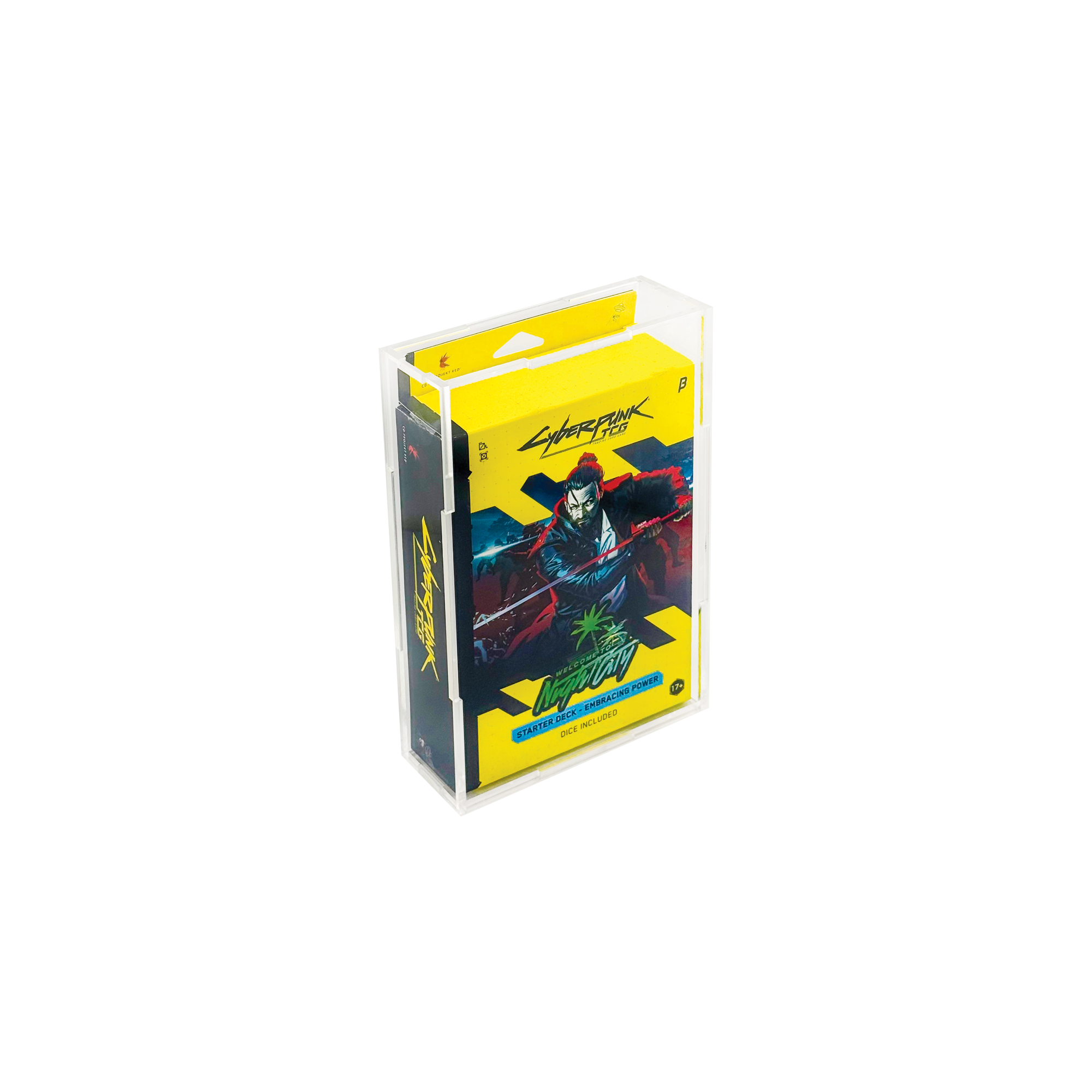 Acrylic Display Case for Cyberpunk TCG Starter Deck