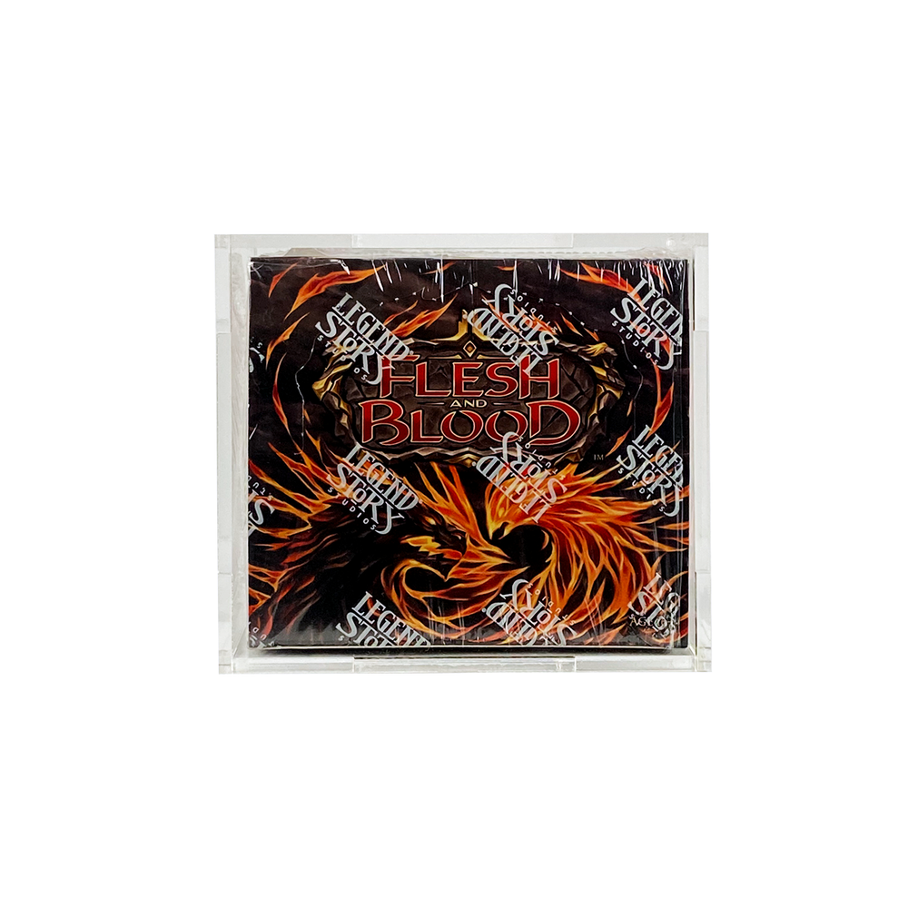 Acrylic Display Case for Flesh and Blood Booster Box — Luna